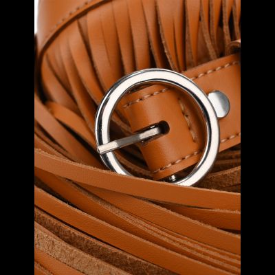 Bonny пояс с бахромой 80 Желтый