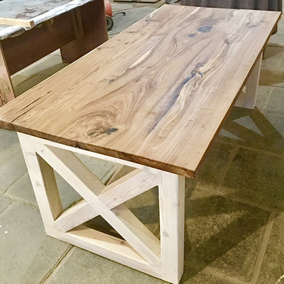 карагач, стол из карагача, лофт, мебель из массива, стол из слэба, стол из спила, мебель на заказ