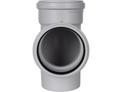 Тройник канализационный STOUT D 110х110 / 87,5° бесшумный (Арт. SKB-0016-111187)