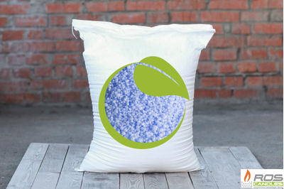 Насыпные свечи RosCandles голубые "Голубой" - мешок 25кг