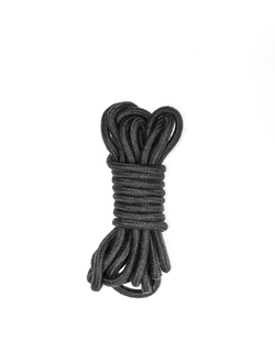 ВЕРЕВКА PARTY HARD DO NOT DISTURB BLACK 5М