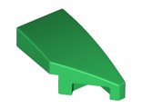 Wedge 2 x 1 x 2/3 Right, Green (29119 / 6290601 / 6225142)
