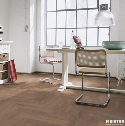 Ламинат MEISTER 7004 Дуб Песчаный в интерьере