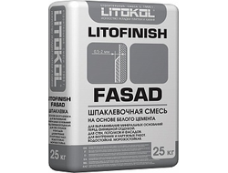 LITOFINISH FASAD - высококачественная сухая шпаклёвочная смесь 25кг
