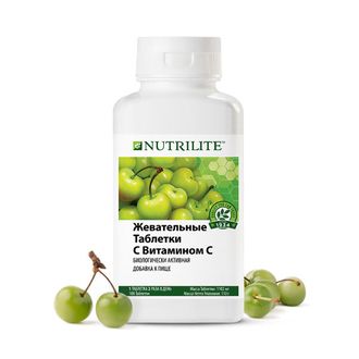 NUTRILITE™ Жевательные таблетки с витамином С, 100 таб.