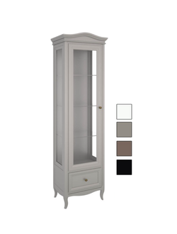 ВИТРИНА ЛЕВАЯ  С ЗЕРКАЛОМ L MENFY M601L