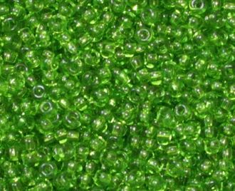 Бисер чешский круглый preciosa 10/0, светло-зеленый (50430), 50 грамм