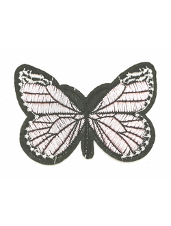 Термоаппликация бабочка большая 4, 80*60 мм