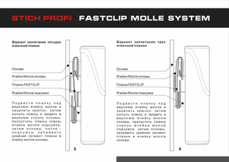 КРЕПЛЕНИЕ FAST CLIP MOLLE SYSTEM №3 (ОЛИВА)