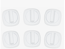 Набор ручек для плиты GEFEST 1300, 1500 (белые) 6 шт.