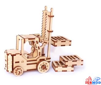 Конструктор «ПОГРУЗЧИК» из дерева (Polly) арт.ТР-02