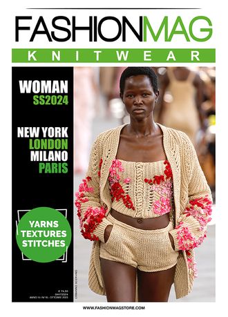 Fashionmag Knitwear Magazine Spring-Summer 2024 Иностранные журналы о моде в Москве, Intpressshop