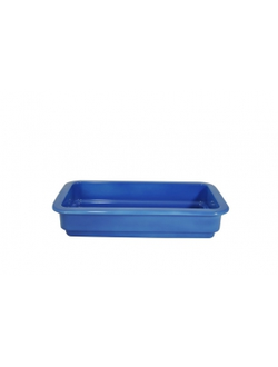Гастроёмкость фарфоровая 1/3-65, цвет синий
