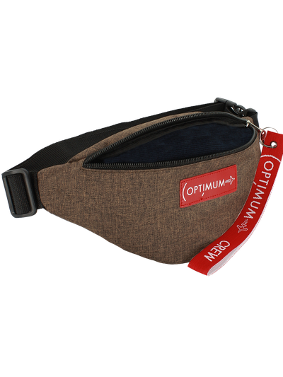 Сумка на пояс Optimum Mini RL, коричневая