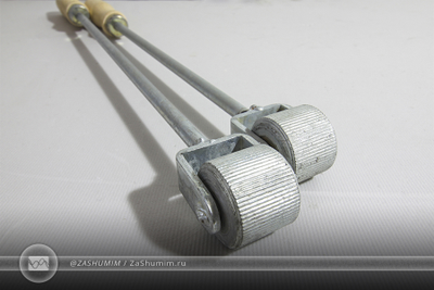 Ролик для прикатки виброизоляции