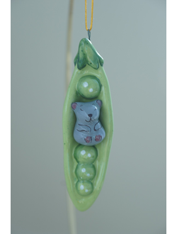 Мышка в горошке