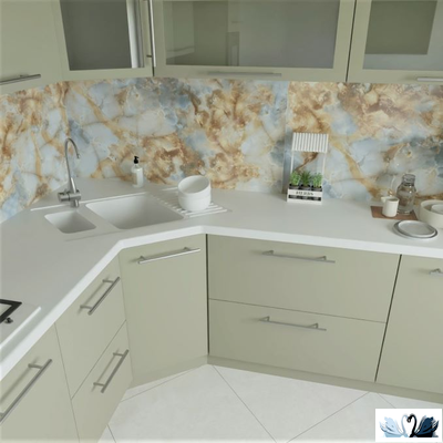 Керамогранит NB CERAMIC Agora Blue P2153 60 х 120 см голубой полированный