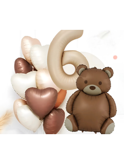 Набор шаров Мишка Любимый