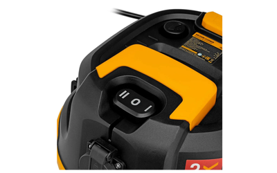 Пылесос строительный DENZEL RVC30, 1400 Вт, бак 30 л, шланг 3 м, розетка