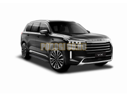 Порог-площадка "Premium" A193ALP + комплект крепежа, RIVAL, Exeed VX 2021-2023