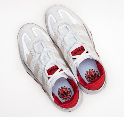 Adidas Niteball White Red