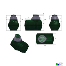 Септик «Rostok» Коттеджный на 5-6 человек