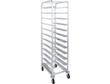 Тележка-шпилька для подносов универсальная ПищТех ТШ-Н-01 нержав. (420х620х1800 мм; 12 уровней)
