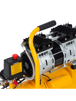 Компрессор DLS650/10 безмаслянный малошумный 650 Вт, 120 л/мин, ресивер 10 л Denzel