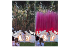 Гендер пати оформление