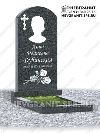 Вертикальный памятник ДГ-3 пироксенит