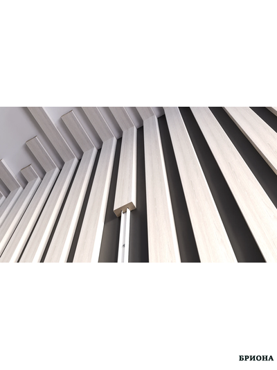 Интерьерная рейка С607 16*40*2800