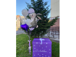 Коробка-сюрприз "Зайка"