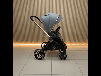 Детская коляска Luxmom 788 (реверсивный блок) Серый