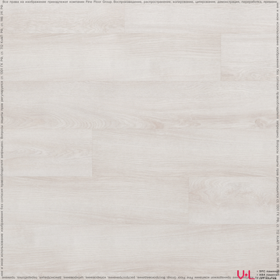 Кварцвиниловая плитка Fine Floor Wood Дуб Гримстад FF-1438 43 класс толщина 2.5 мм с фаской клеевая 3.88 м2