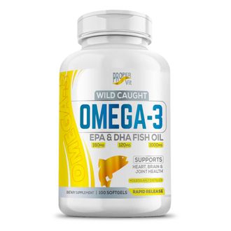 (Proper Vit) Wild Caught Omega 3 Fish oil 1000mg - (100 капс)