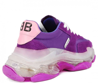 Balenciaga triple s violet sales