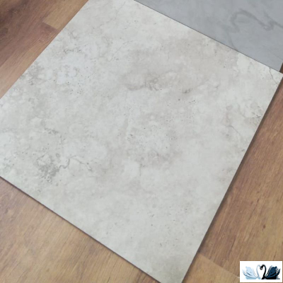 Керамогранит Eurotile Padma Beige 60x60 см матовый под мрамор Crema Marfil реальное фото