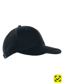 Бейсболка STAN 6 клиньев хлопок 330,06, Чёрный