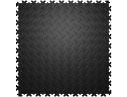 Продажа модульной плитки ПВХ для пола Diamond Black в Иркутске