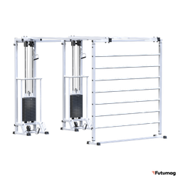 Блочный кинезиотренажер Биотонус-2+шведская стенка AR088 2х2200