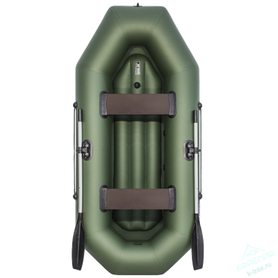 Лодка ПВХ Мастер Лодок Аква Оптима 260НД Зелёная