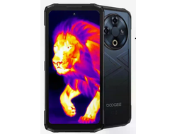 Doogee Смартфон Fire 6,16 ГБ (6 + 10) 256 ГБ, 50 МП, 10400 мАч, тепловизор 6/256 ГБ, черный