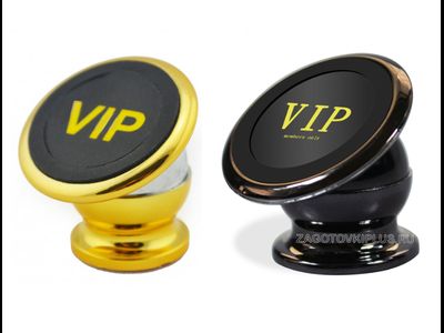 Магнитный держатель для телефона VIP (золото)