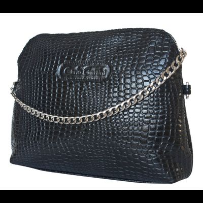 Кожаная женская сумка Asolo black (арт. 8010-01)