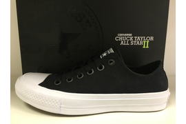 черные низкие кеды Converse All Star II Chuck Taylor black