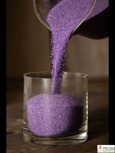 Насыпные свечи RosCandles сиреневые "Сиреневый" - пакет 3 кг