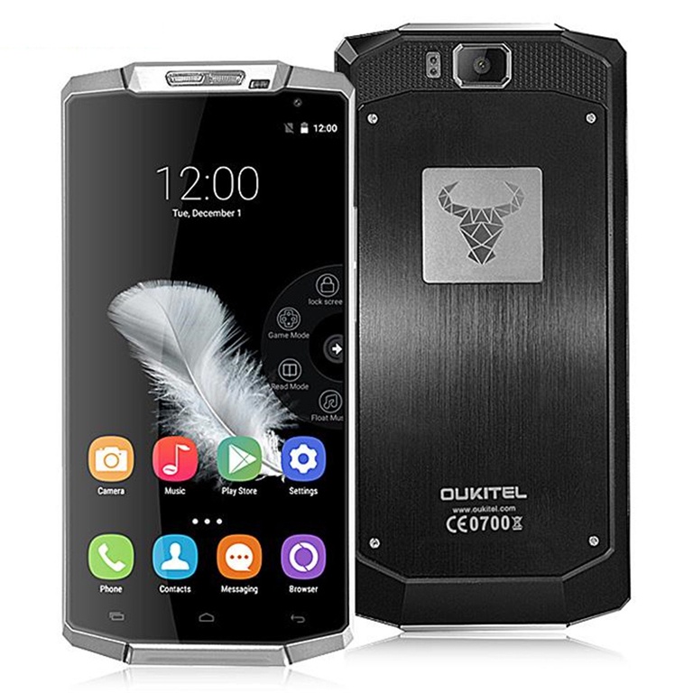 ジャンク　OUKITEL K10000 本体 Смартфоны других брендов - Oukitel K10000 Черный