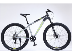 Горный велосипед Timetry TT114 9ск 27.5", рама 17" черно-серый