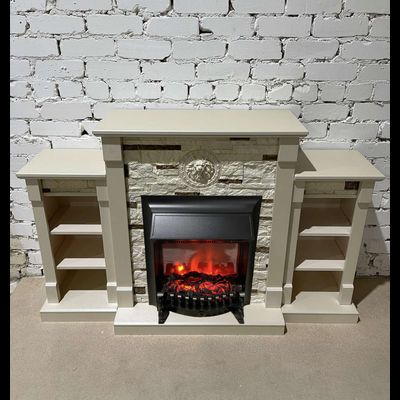 Электрокамин Гамбург SL M1 с очагом Fobos