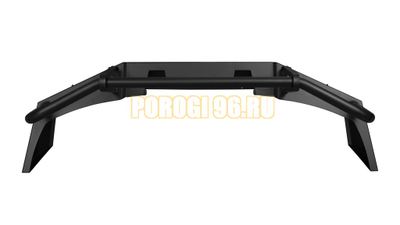 Передний силовой бампер серии Трофи на Nissan Pathfinder III 2004-2010 (02.012.01)